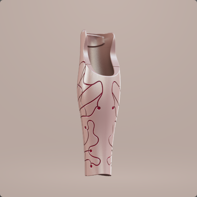 Aura Flex (TF) - Rosegold/Cherry