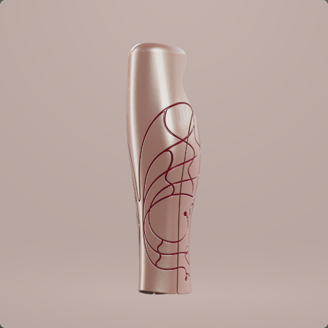 Aura Flex (TF) - Rosegold/Cherry