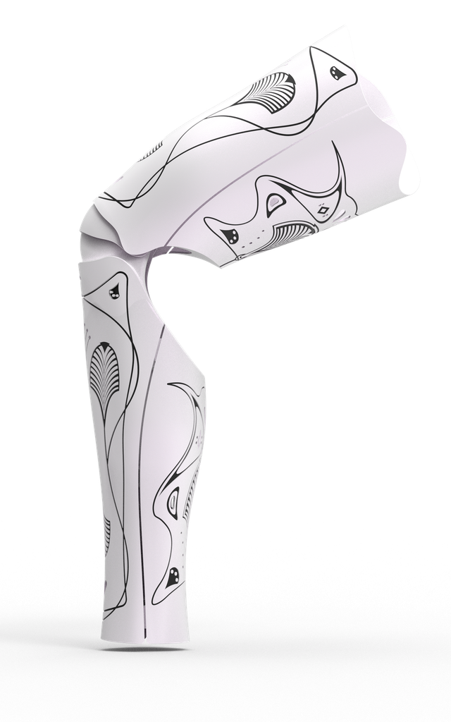 White - Black Glossy