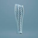 Herringbone Flex (TT) - Baby Blue