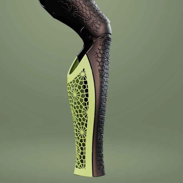 Ambra (OneFit) - Chocolate / Soft green