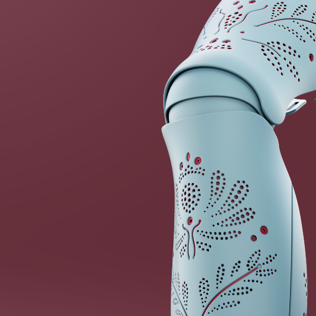 Hibou Flex (OneFit) Baby Blue / Cherry mate